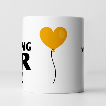Personalised 1 Year Rude Anniversary Mug
