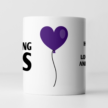 Personalised Rude 30th Anniversary Mug