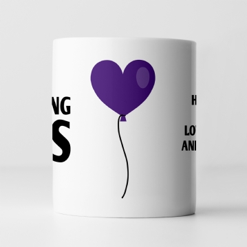 Personalised Rude 35th Anniversary Mug