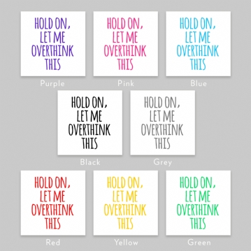 Let Me Overthink This Mug