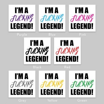 I'm a Fucking Legend Mug