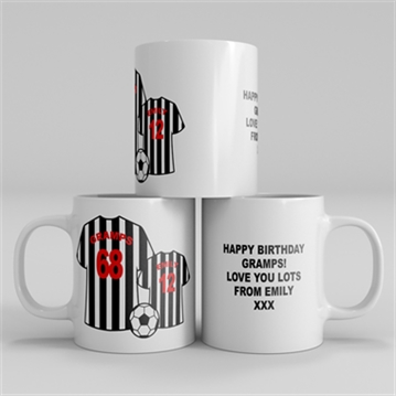 Personalised Football Family Mug
