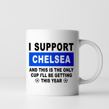 Personalised Football Supporter Mug