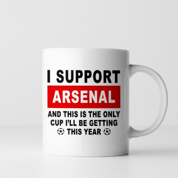 Personalised Football Supporter Mug