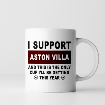 Personalised Football Supporter Mug
