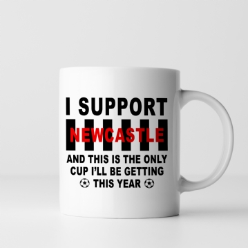Personalised Football Supporter Mug