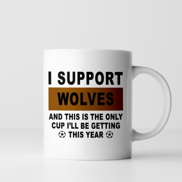 Personalised Football Supporter Mug