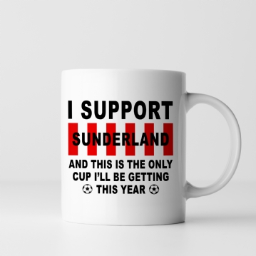 Personalised Football Supporter Mug