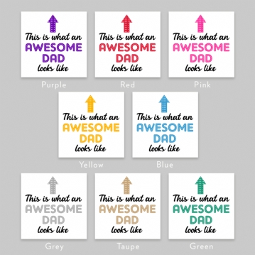 Personalised Awesome Dad Mug