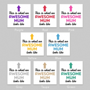 Personalised Awesome Mum Mug