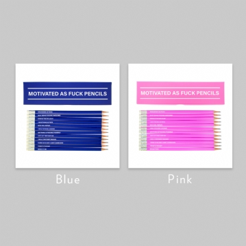 Motivated as Fuck - Boxed Pencil Sets