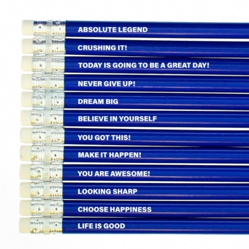 Motivating Boxed Pencil Sets