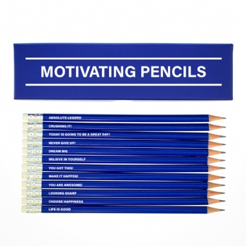 Motivating Boxed Pencil Sets