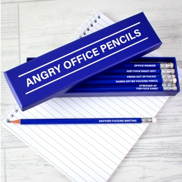 Angry Office Boxed Pencil Sets