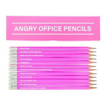 Angry Office Boxed Pencil Sets
