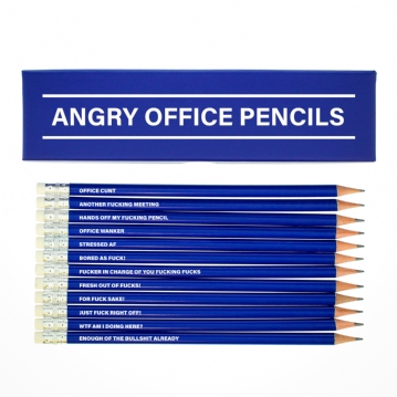 Angry Office Boxed Pencil Sets