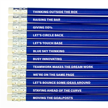 Office Jargon Boxed Pencil Sets