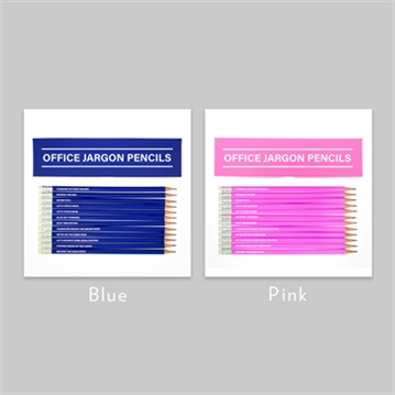 Office Jargon Boxed Pencil Sets