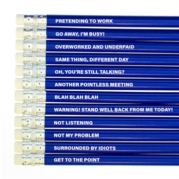I'm Working - Boxed Pencil Sets