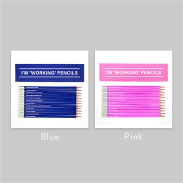 I'm Working - Boxed Pencil Sets