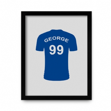 Personalised Football Shirt Prints