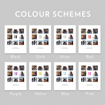 Personalised 18th Birthday Photo Prints
