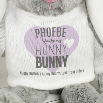 Personalised Hunny Bunny Rabbit