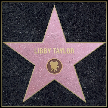 Personalised Walk of Stars Print (Black Frame)