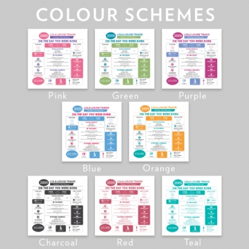 Personalised The Day You Were Born - 21st Birthday Cushion