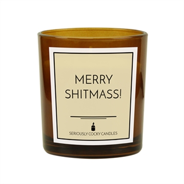 Merry Shitmass Candle