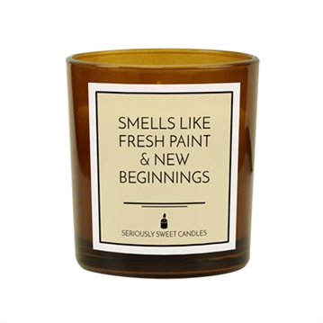 Smells Like Fresh Paint and New Beginnings Candle