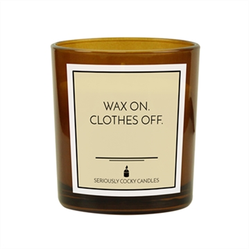 Wax On Clothes Off Candle