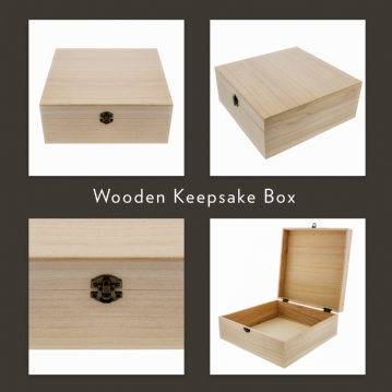 Personalised (8th) Wedding Anniversary (Bronze) - Day You Were Married Chart Keepsake Box