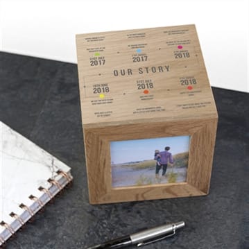 Personalised Our Story Wooden Box
