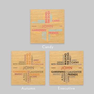 Personalised Likes Wooden Photo Box