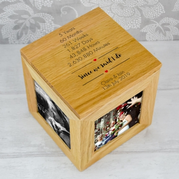 Since We Said 'I Do' Personalised Photo Box