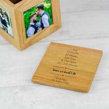 Since We Said 'I Do' Personalised Photo Box