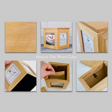 Personalised Our Home is Special Photo Cube