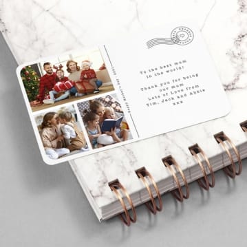 Personalised Photo Postcard Wallet/Purse Insert