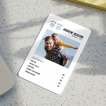Personalised Top Scorecard Wallet/Purse Insert