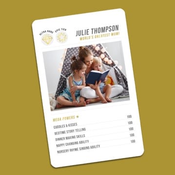 Personalised Top Scorecard Wallet/Purse Insert