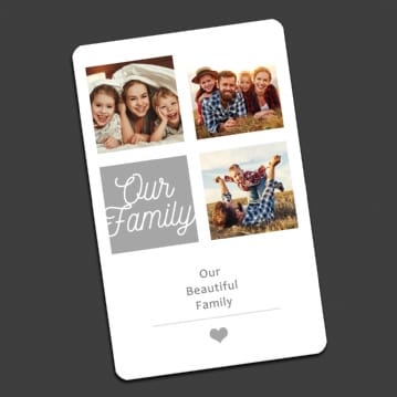Personalised Photo Celebration Wallet/Purse Insert