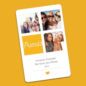 Personalised Photo Celebration Wallet/Purse Insert