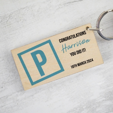 Personalised Passed Your Driving Test Keyring