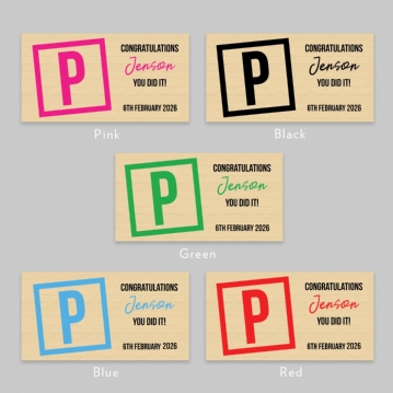 Personalised Passed Your Driving Test Keyring