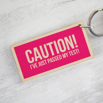 Funny Just Passed Driving Test Keyrings