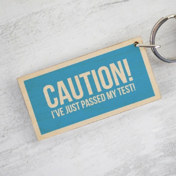 Funny Just Passed Driving Test Keyrings