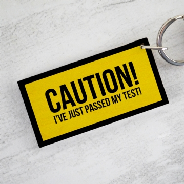 Funny Just Passed Driving Test Keyrings
