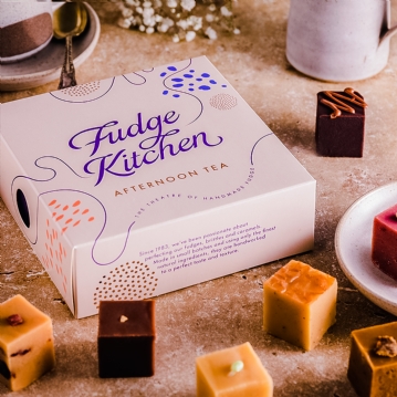 Fudge Kitchen Afternoon Tea Gourmet Fudge Gift Box