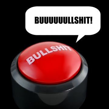 Rude Bull Button